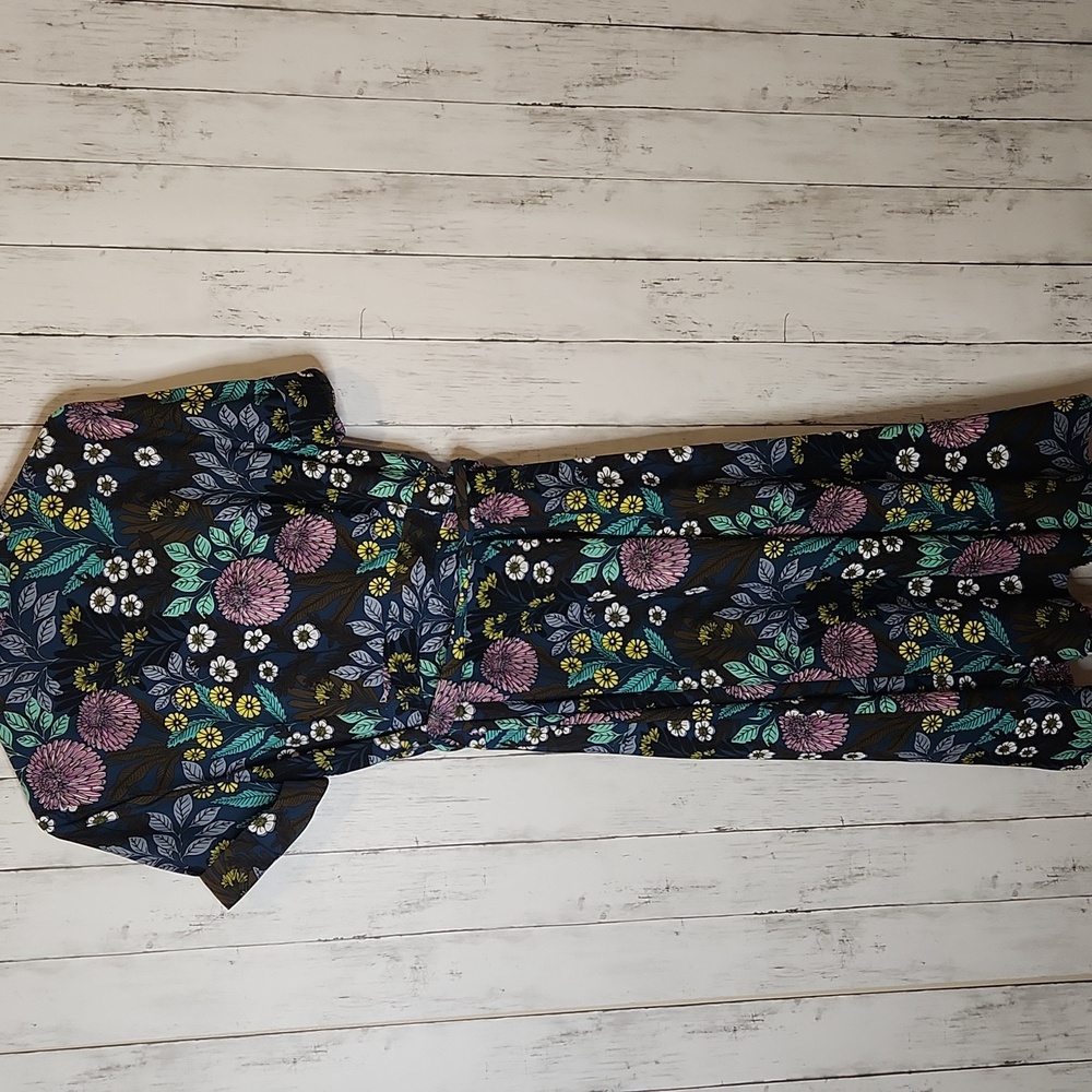 Floral Print Women's Dress - Picture 8 of 8